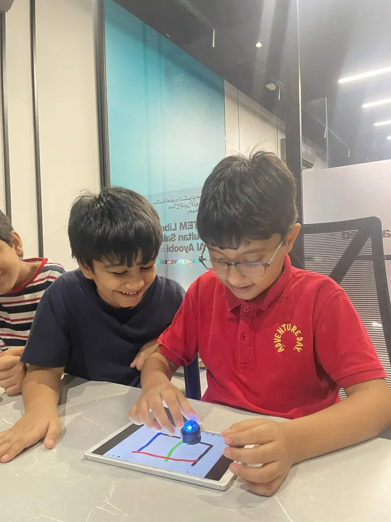 Student project Ozobot smart path navigation